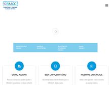 Tablet Screenshot of graacc.org.br